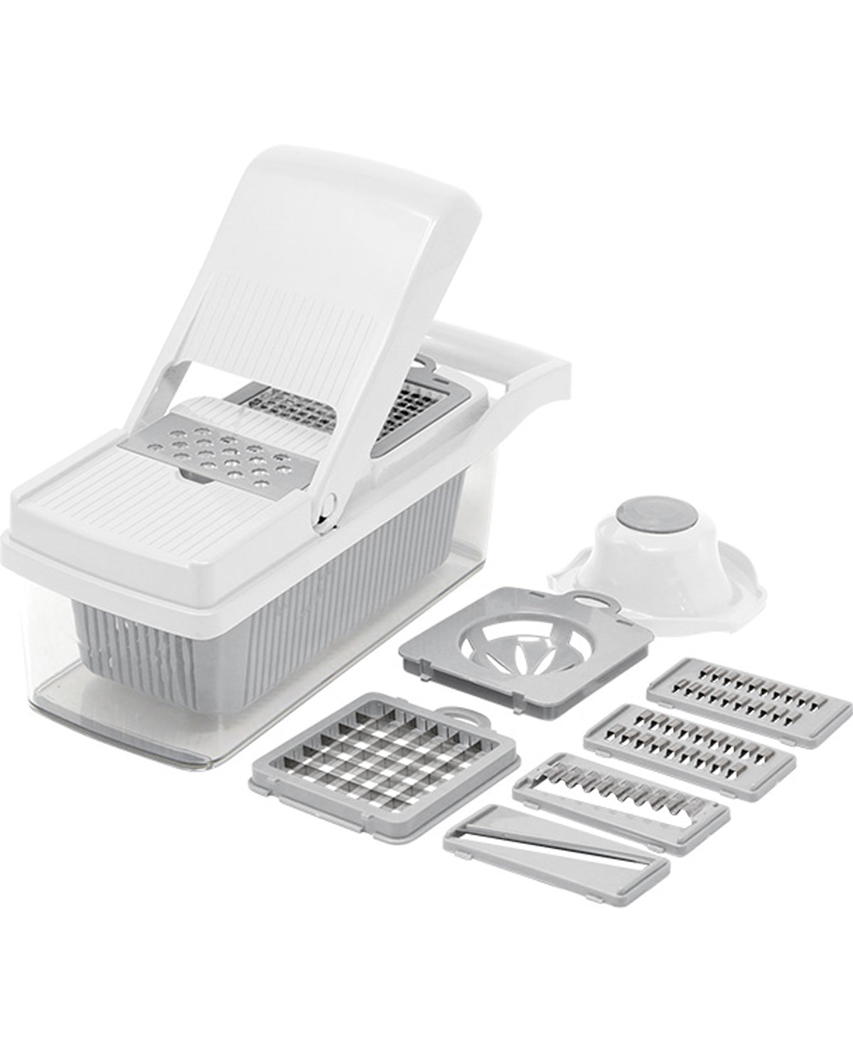 12pc Multi Veggie Chopper White