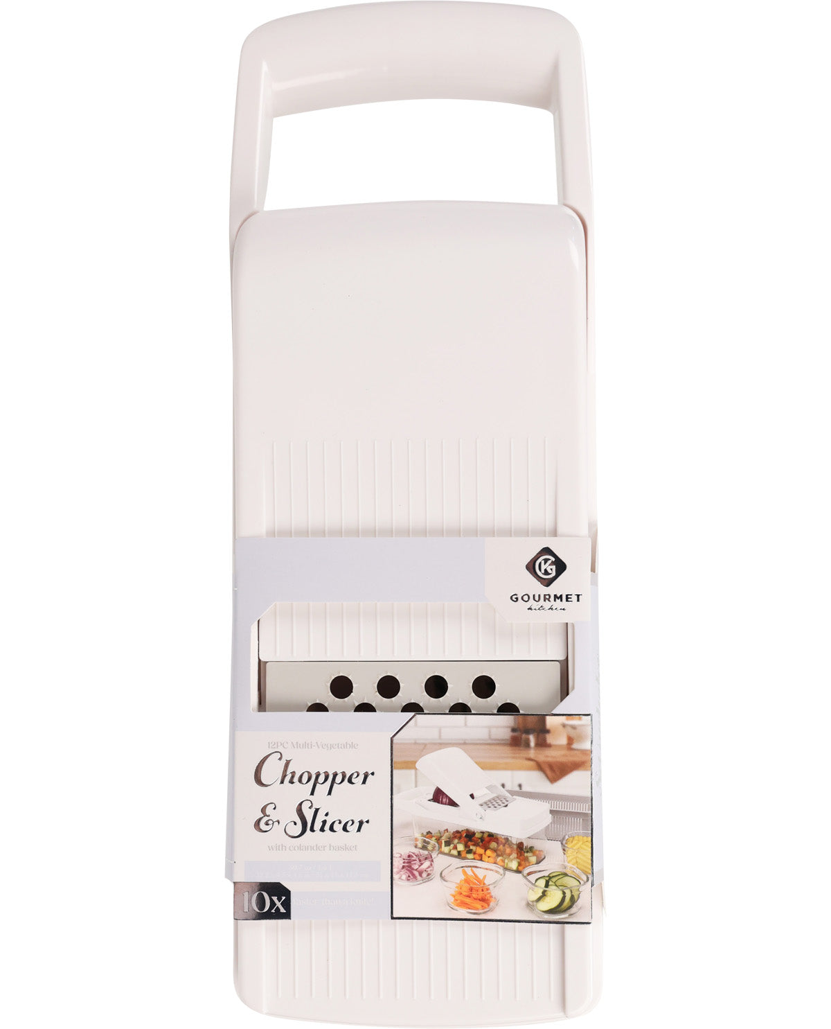 Gourmet Kitchen 12 Piece Multi Veggie Chopper