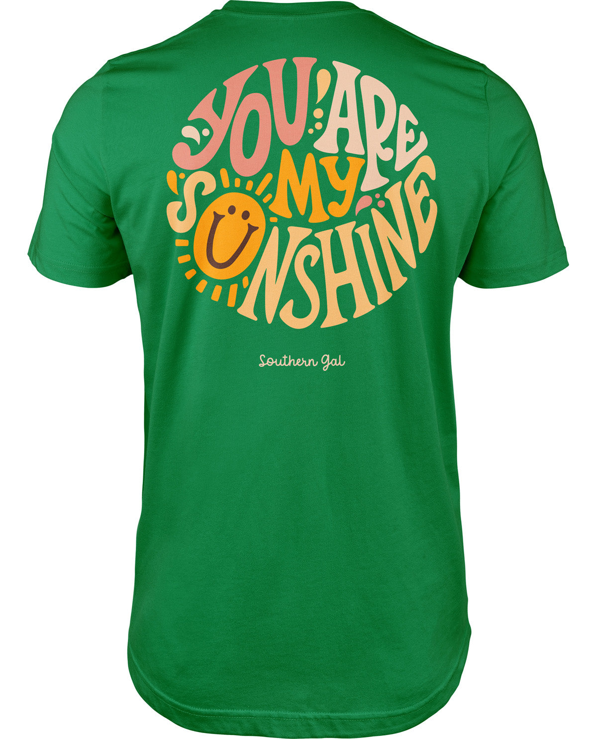 Southern Gal Sunshine Missy Short Sleeve Screen Tee