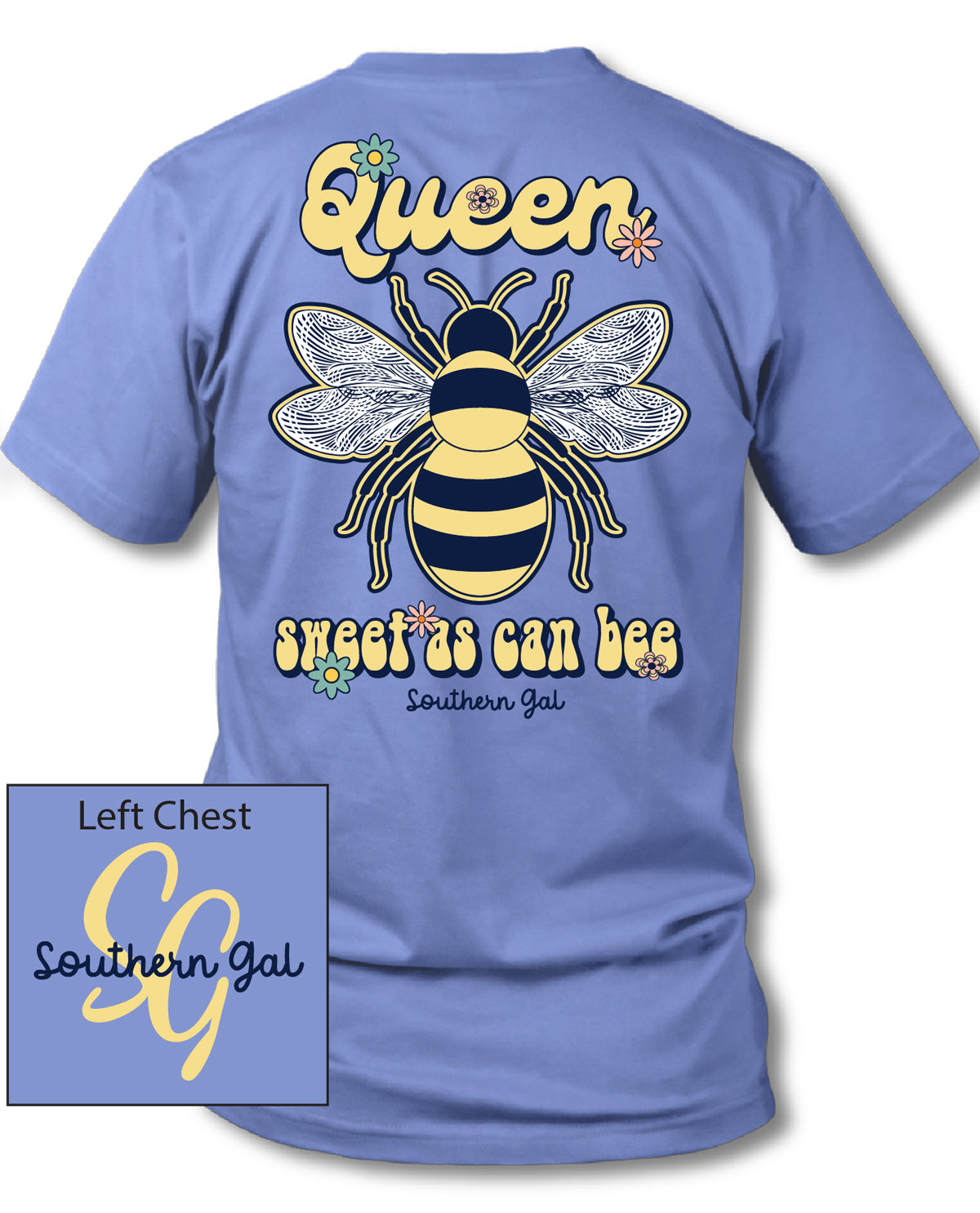 Southern Gal Queen Short Sleeve Tee