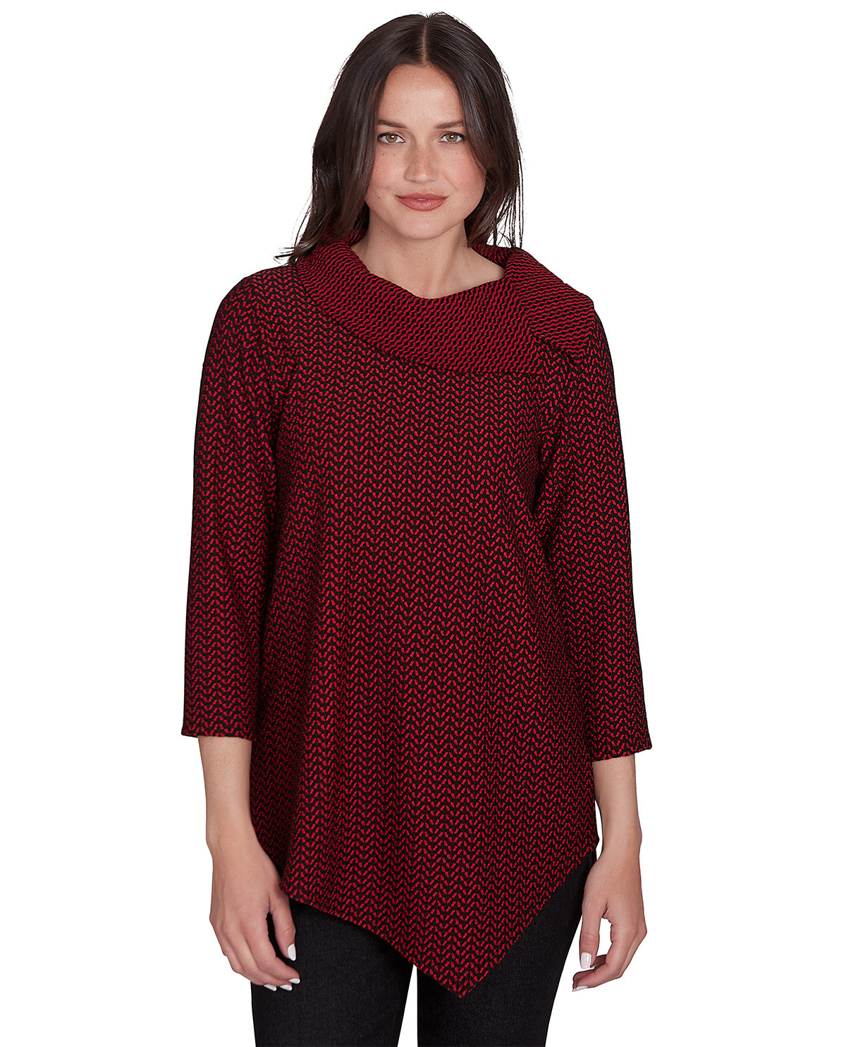 Ruby Road Go Wild Herringbone Top