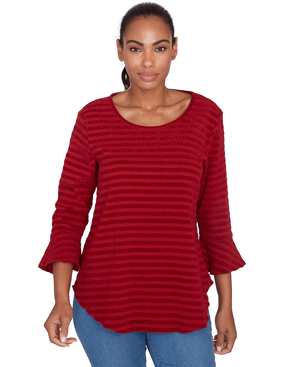 Ruby Road Go Wild Smock Woven Top