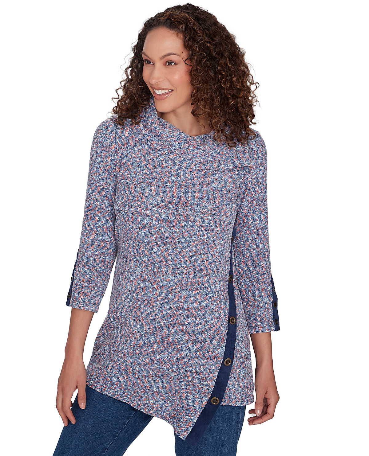 Ruby Road Missy Tapestry Traveler Chenille Top