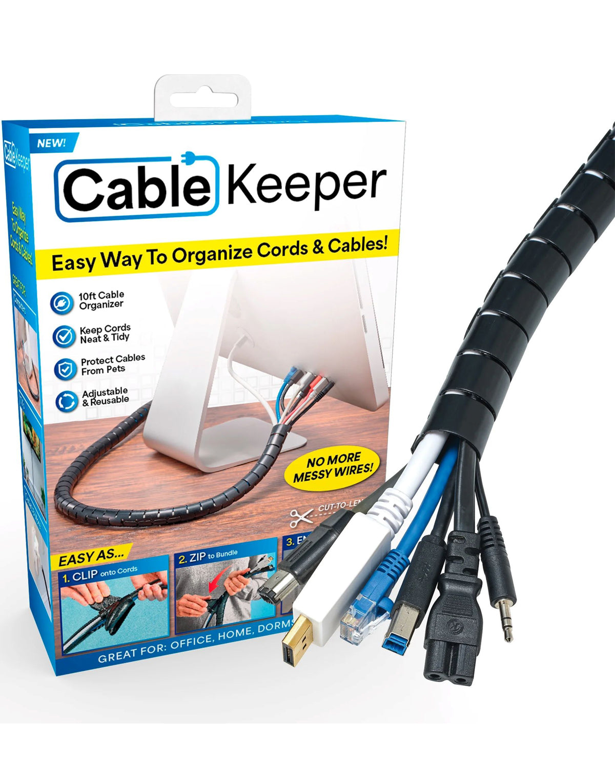 Cable Keeper Cord Organizer