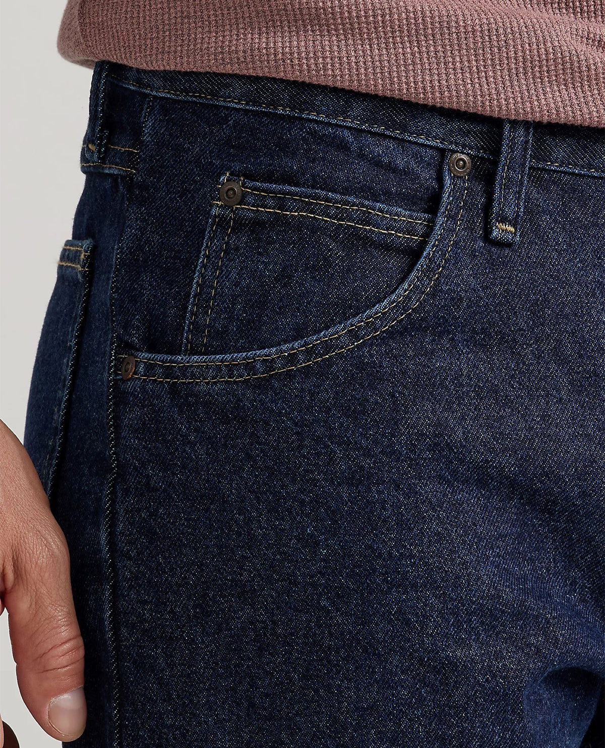 Wrangler Men's Five Star Regular Flex Fit Denim Jeans
