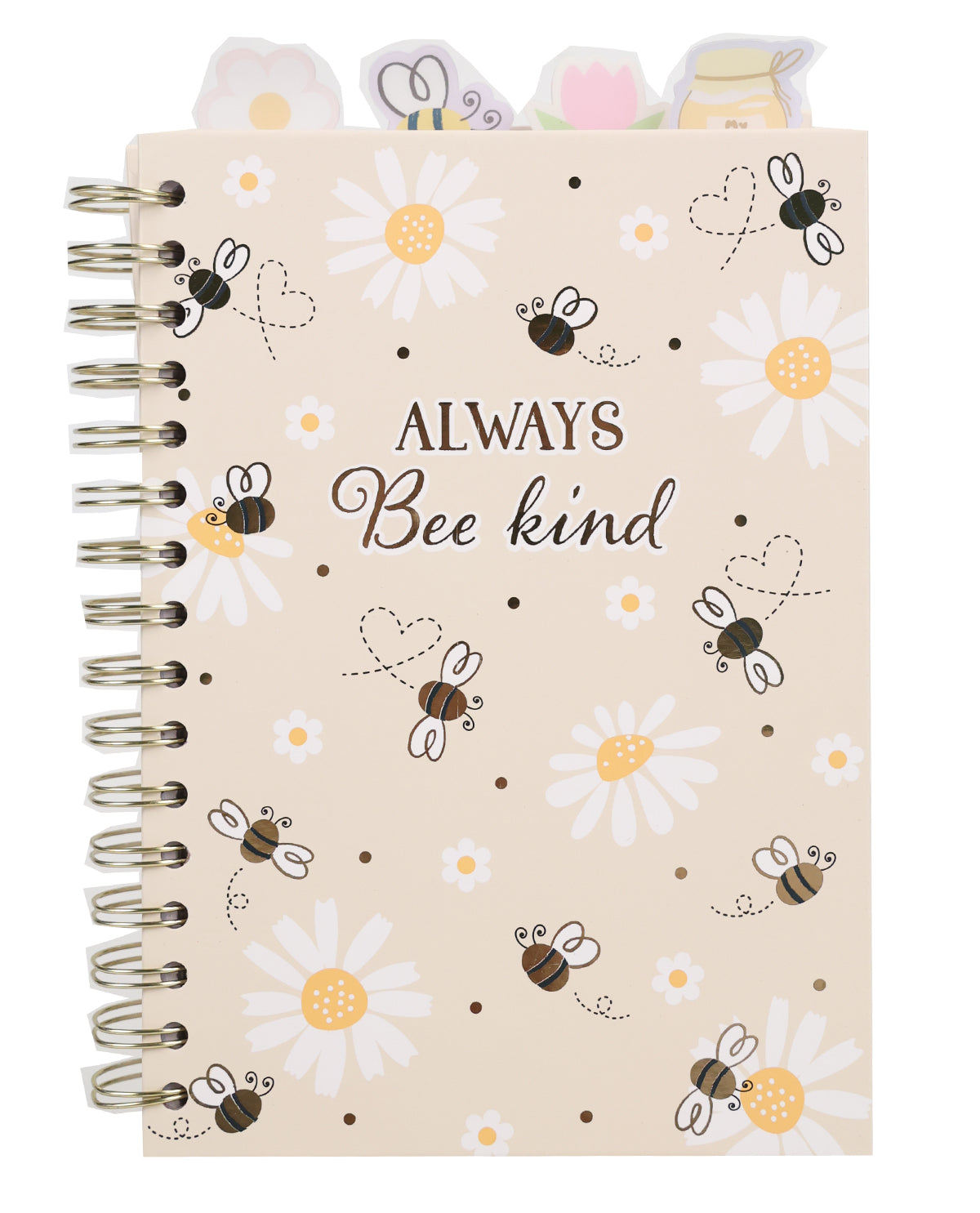 Always Bee Kind Spiral Notebook
