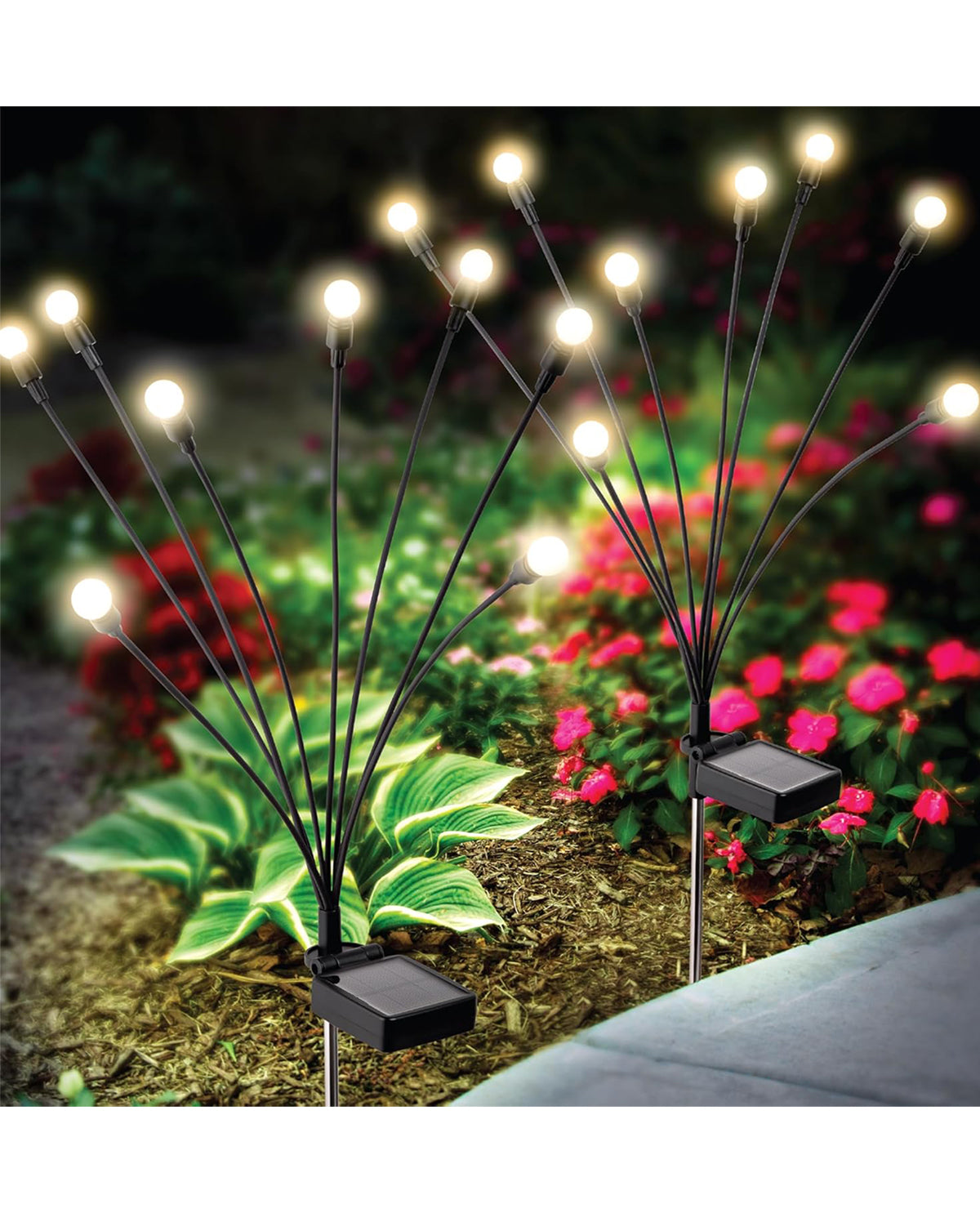 Sensor Brite Solar Garden Firefly Lights