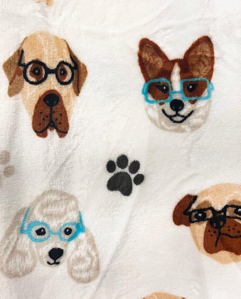 Dog Selfies Hanging Pet Throw
