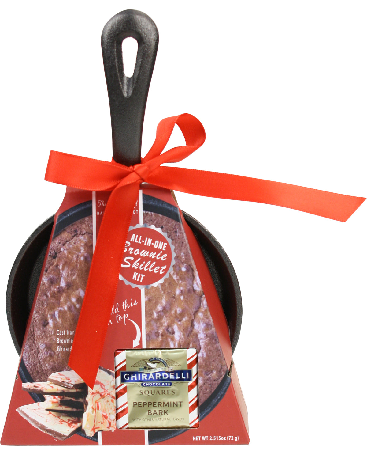 Peppermint Bark Brownie Skillet Gift Set