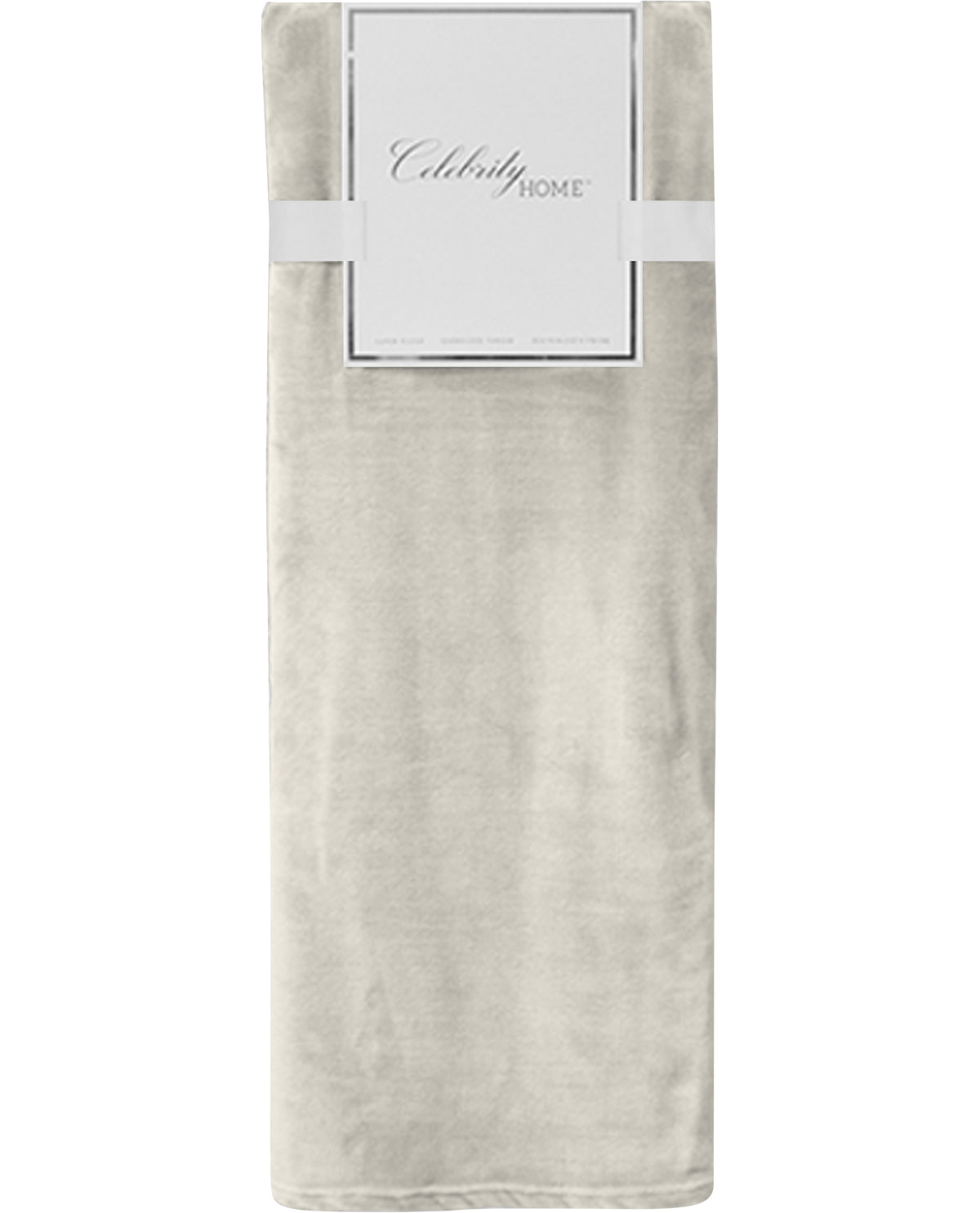 Celebrity Home - Super Plush Tan Hanging Throw - 50"x70"