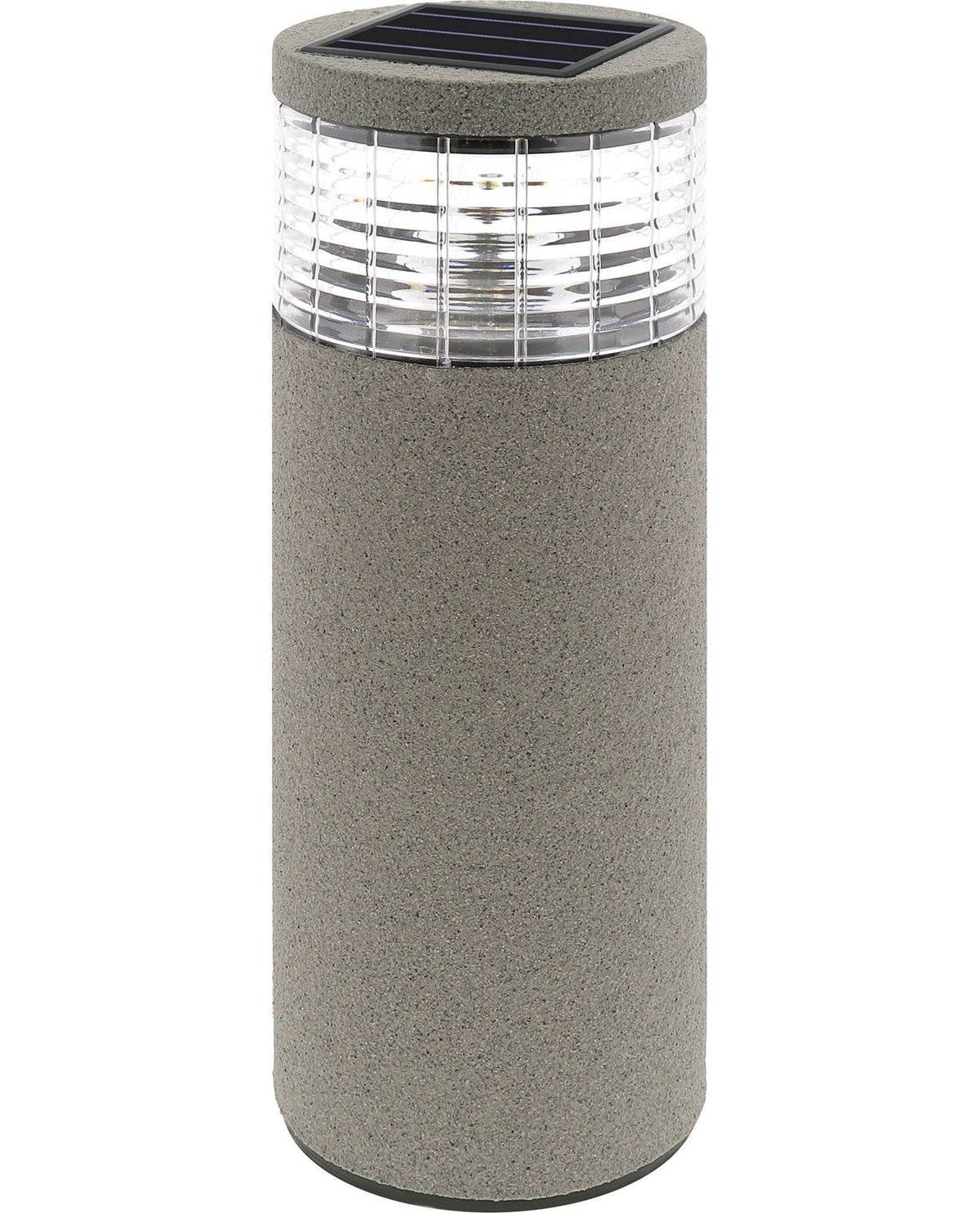 Solar Faux Concrete Light