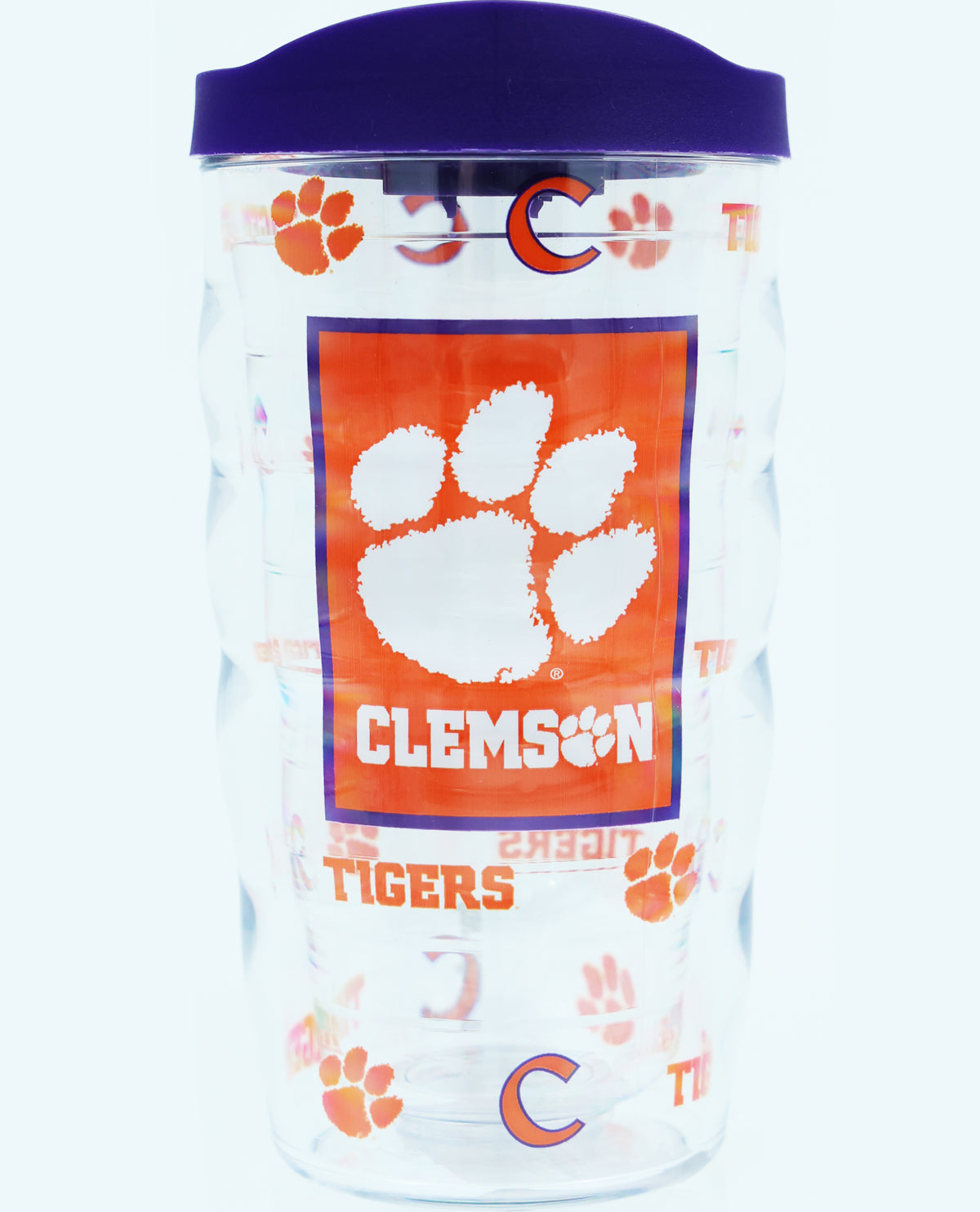 10oz. Tervis Clemson Tigers Overtime Wavy Classic Tumbler with Travel Lid