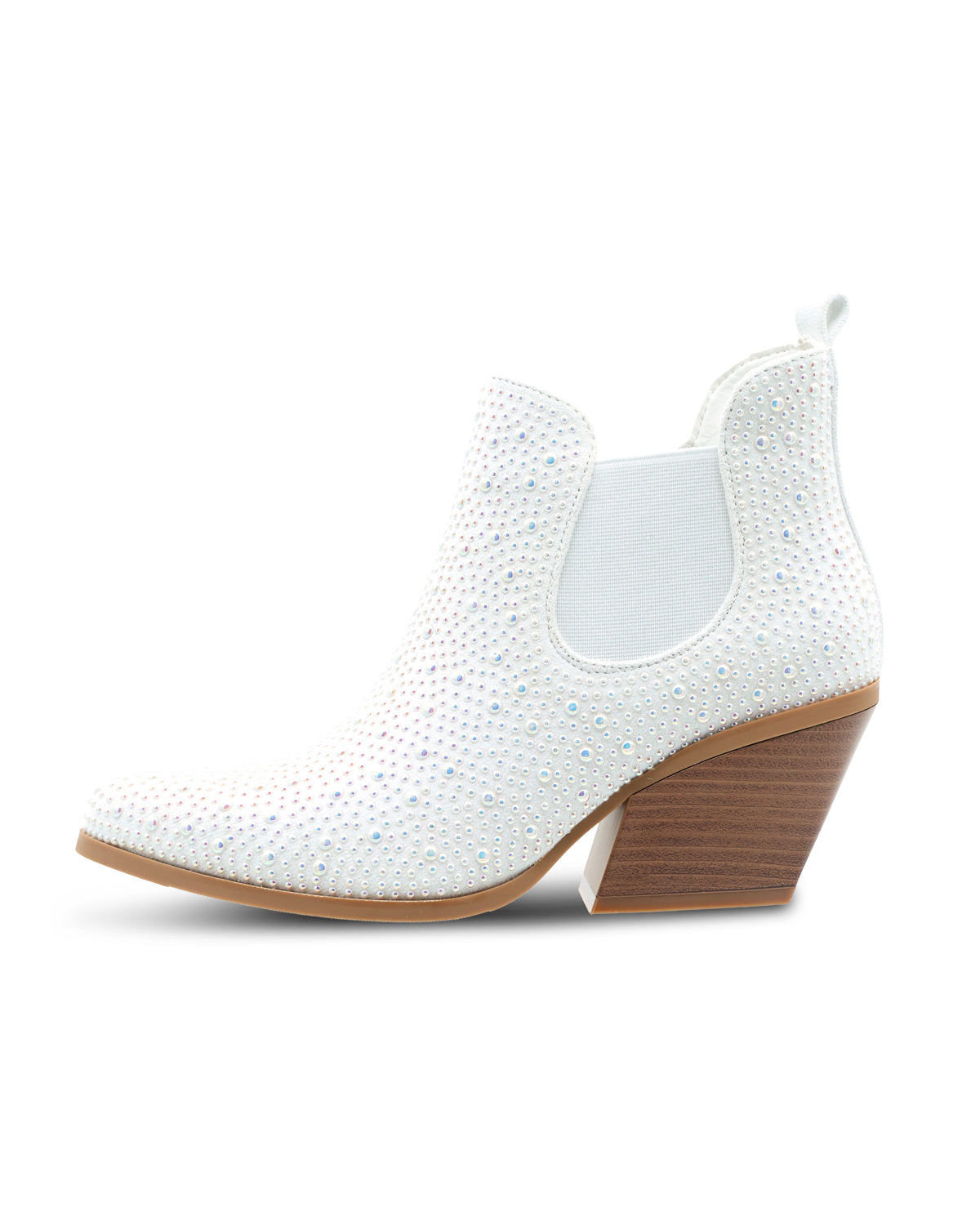 Pierre Dumas Wilder White Pearl Boot