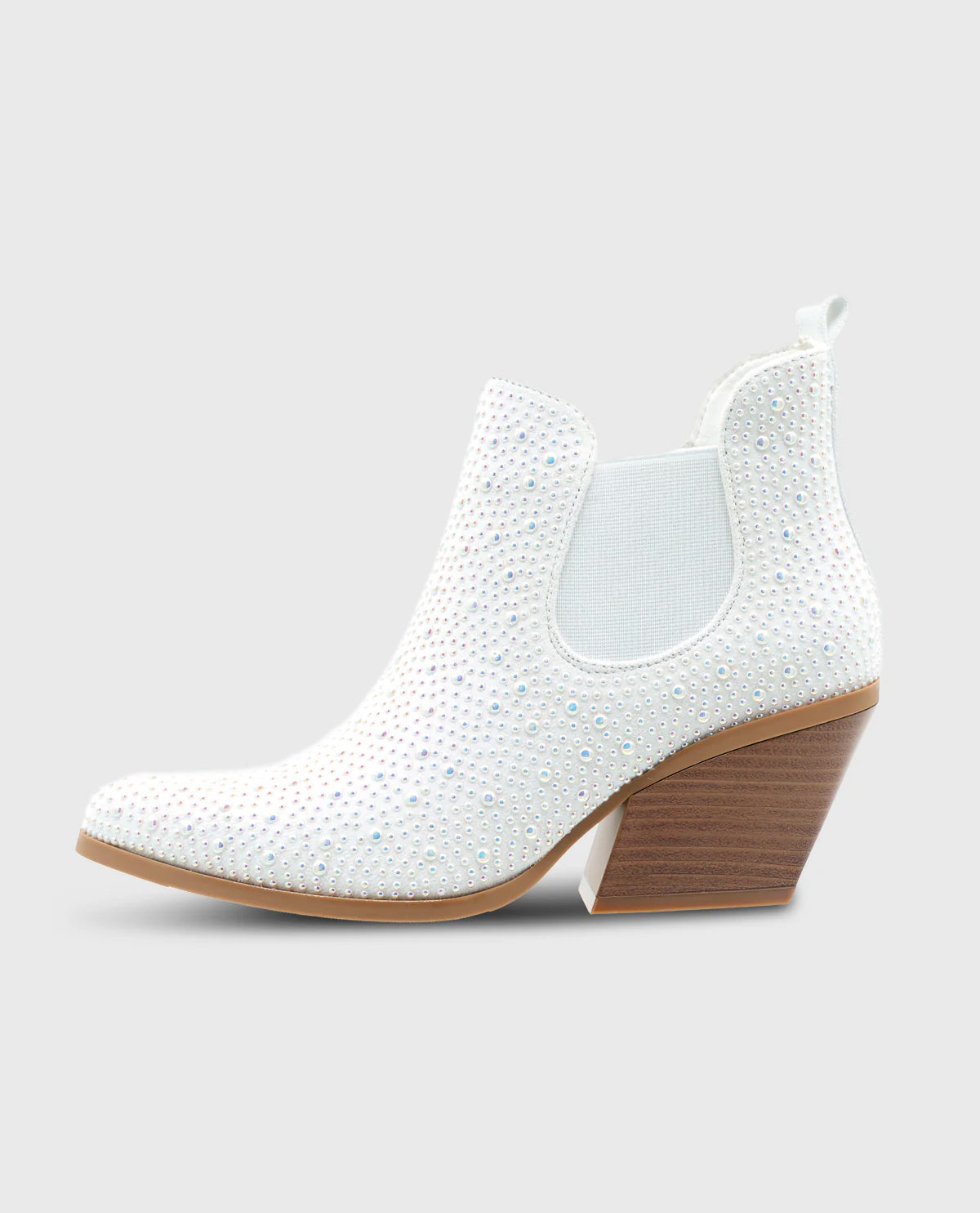 Pierre Dumas Wilder White Pearl Boot