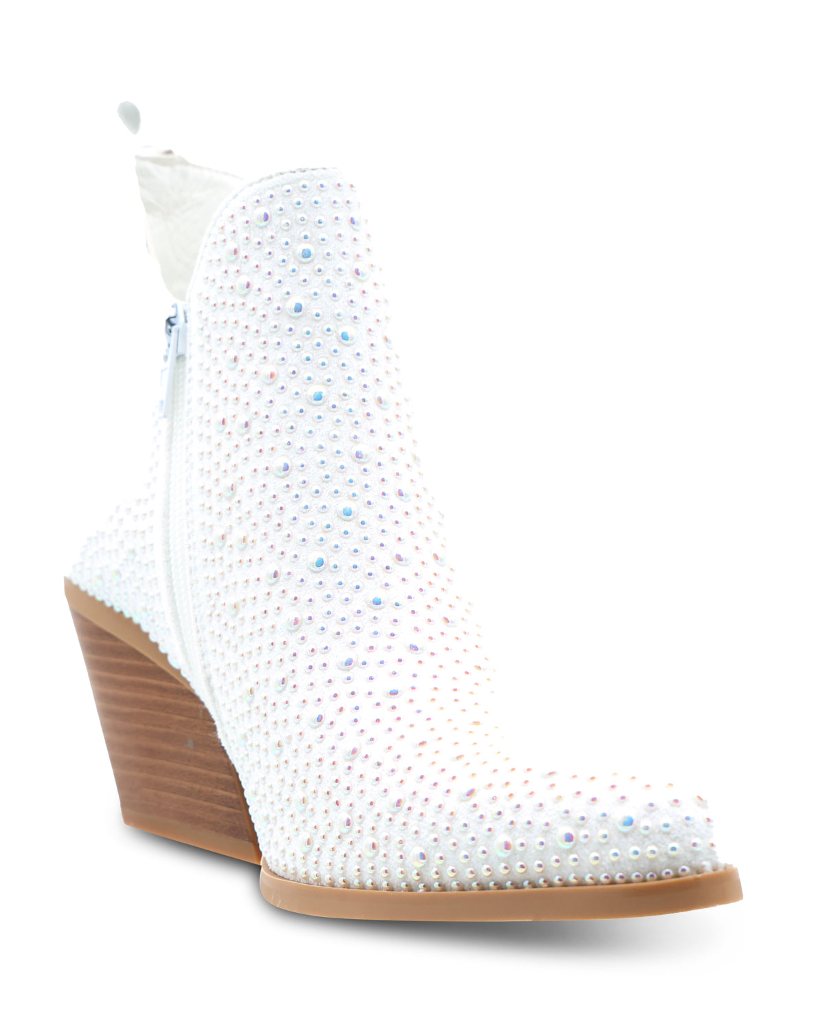 Pierre Dumas Wilder White Pearl Boot