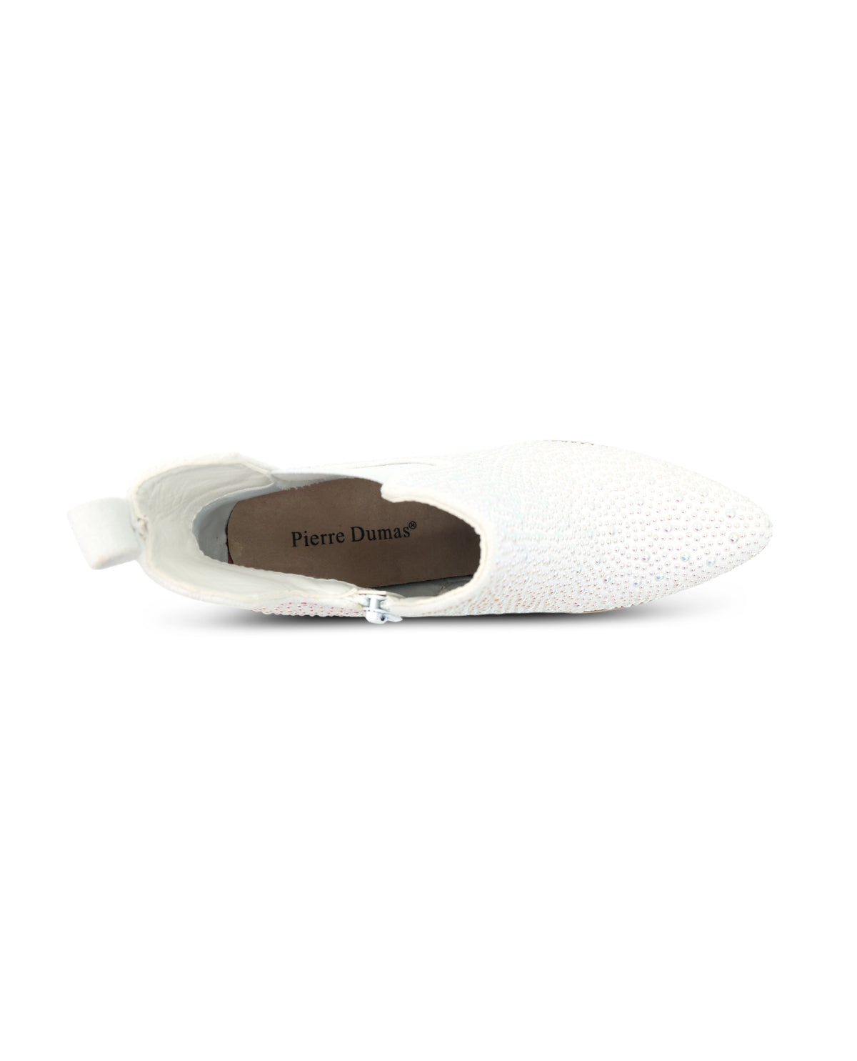 Pierre Dumas Wilder White Pearl Boot