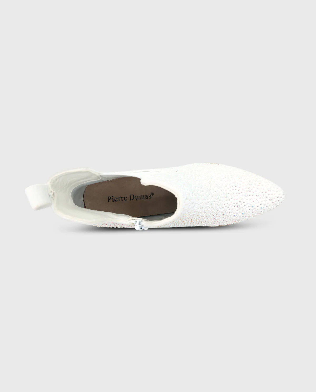Pierre Dumas Wilder White Pearl Boot