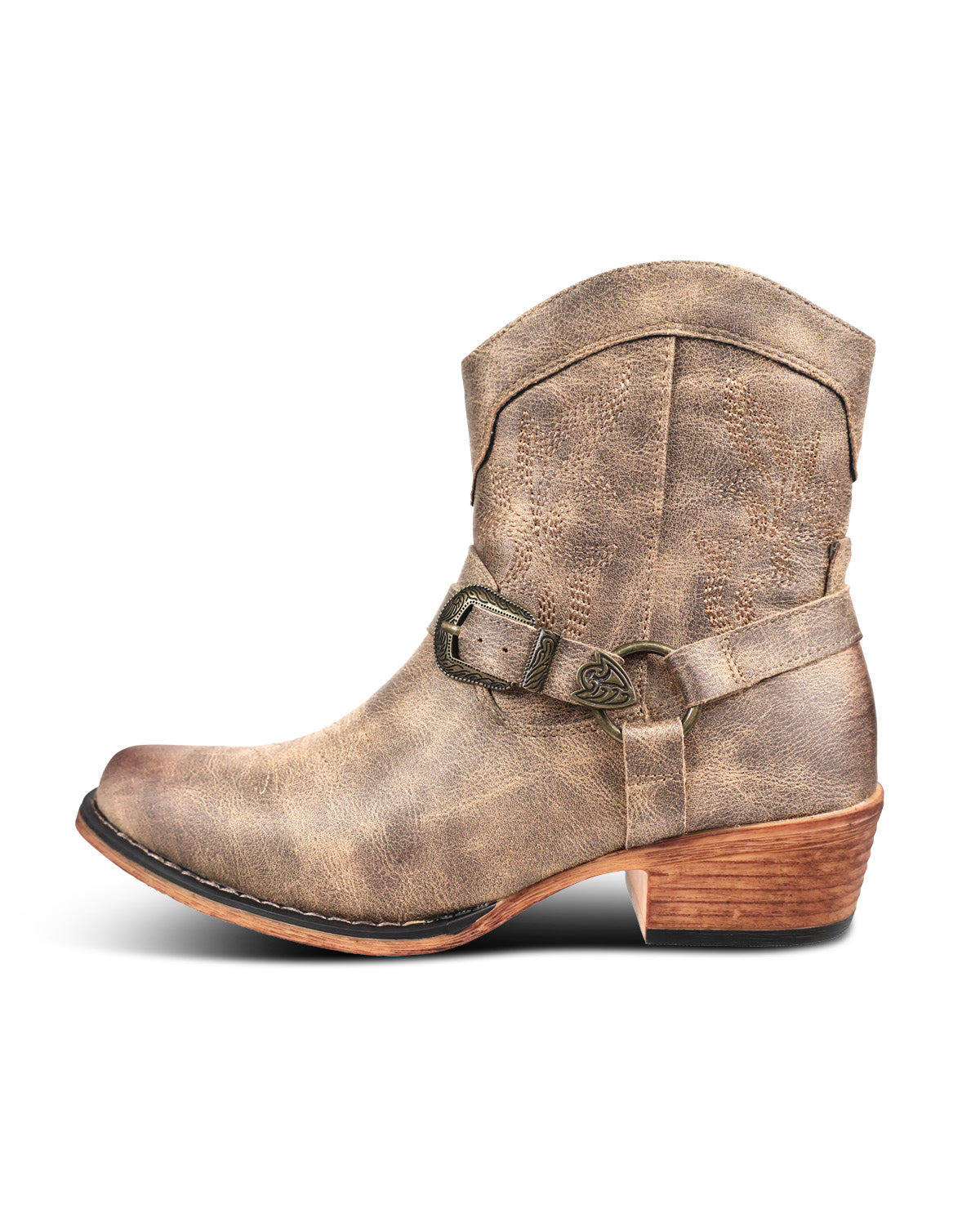 Pierre Dumas Kaylee Western Boot Taupe