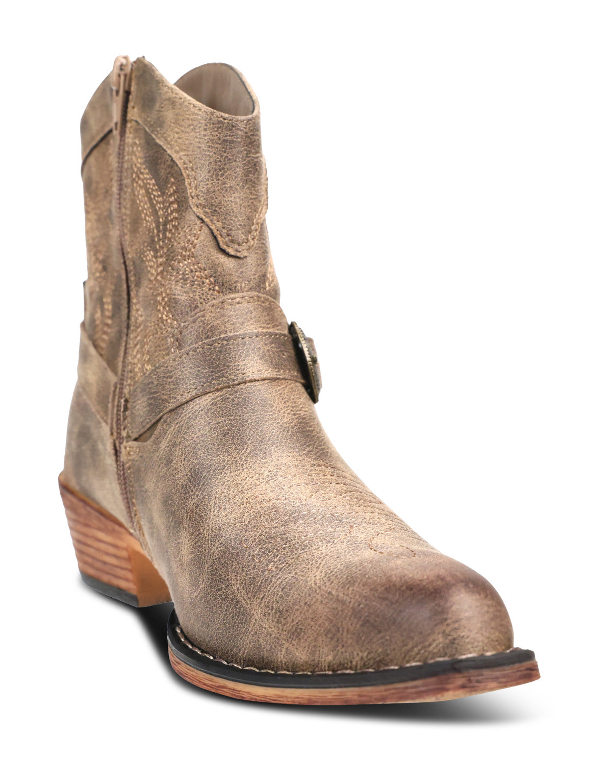 Pierre Dumas Kaylee Western Boot Taupe