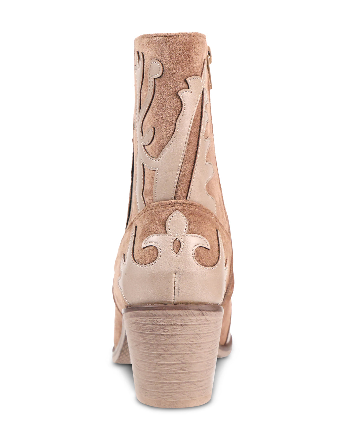 PIERRE DUMAS TOOLED BOOT TAUPE