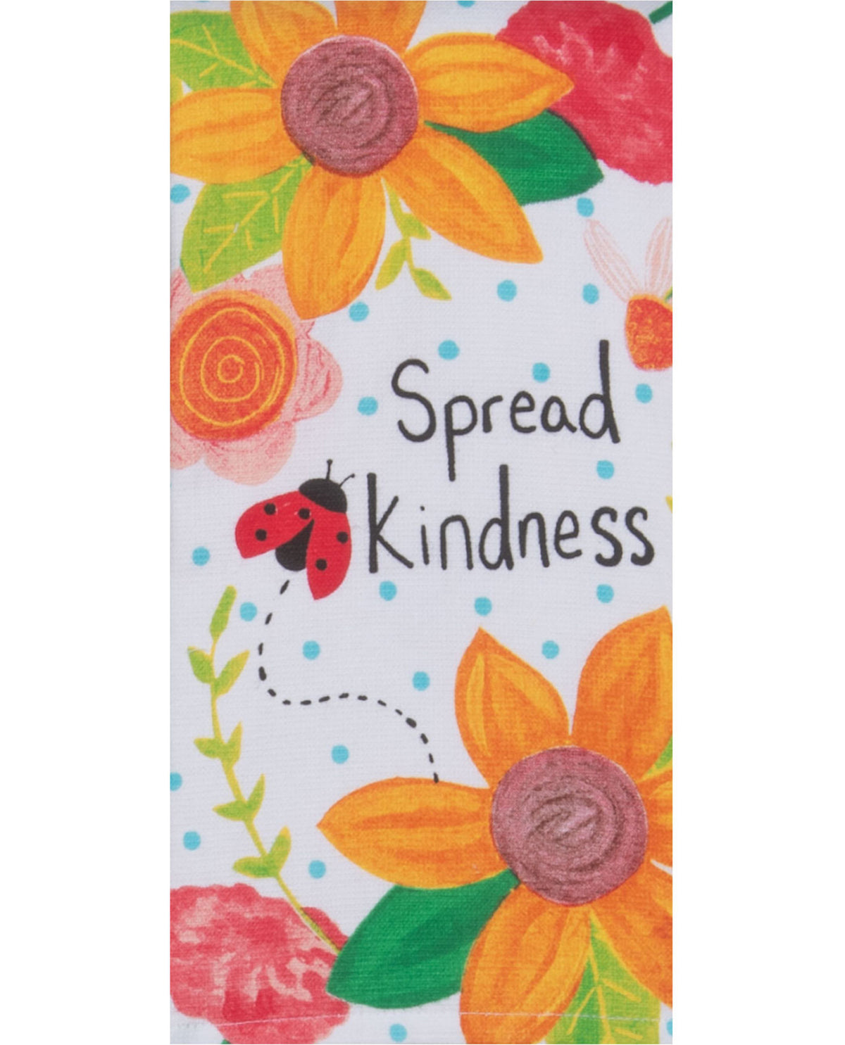 Kindness Dual-Purpose Decorative Kitchen Towel