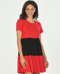 Game Day Colorblock Dress