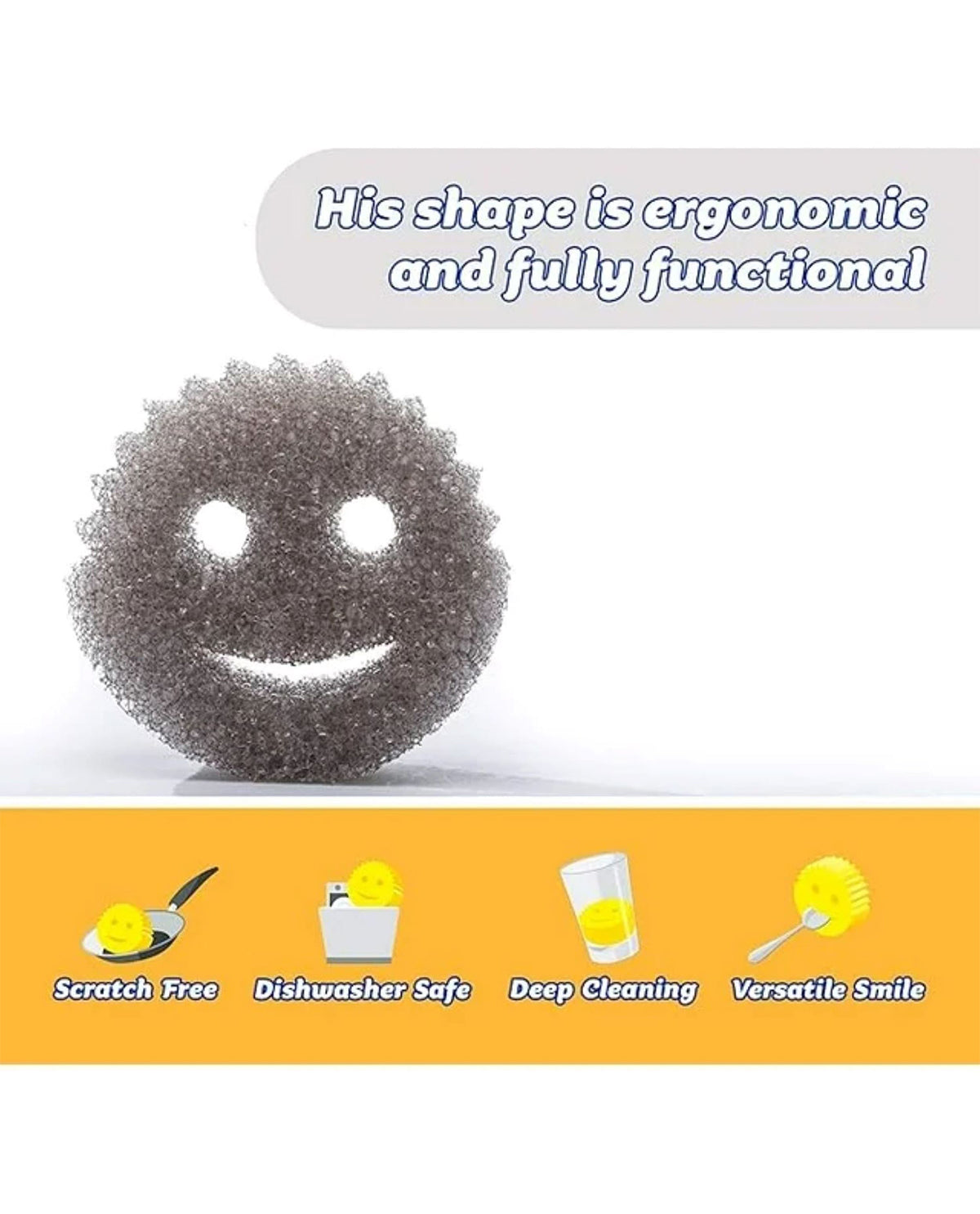 Scrub Daddy Style Collection FlexTexture Scrubber