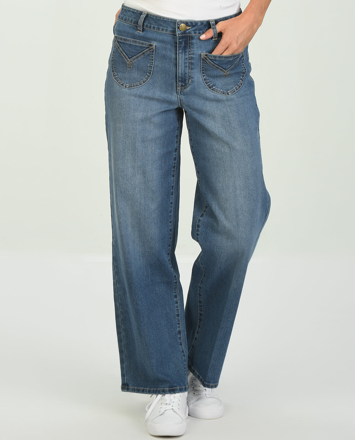 ☆AVANDRESS☆ Hammer Wide Pants LIGHT BLUE AV43PT21LTB Women's Windley Beach Pants | Navy UPF 50+