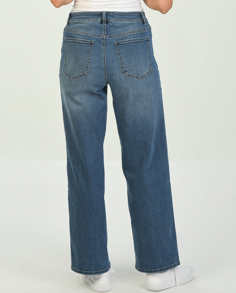 D Jeans Basic Wide Leg Jean