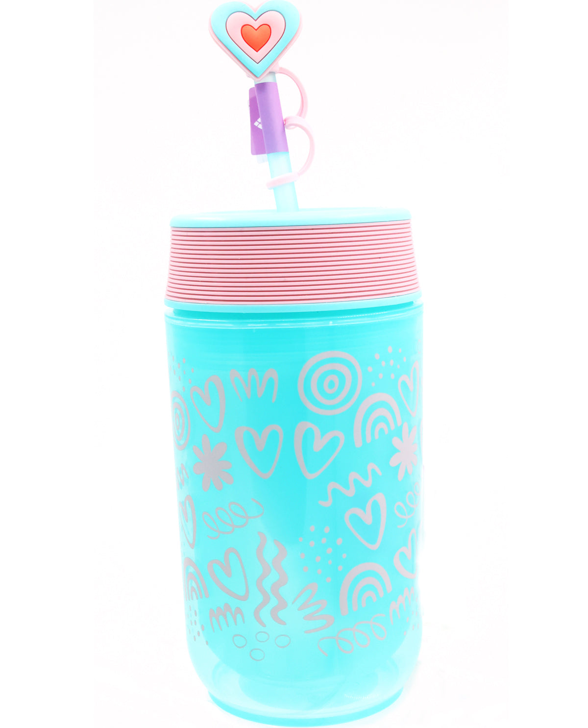 Girl's 12oz. Navigator Cup with Designed Silicone Straw Topper