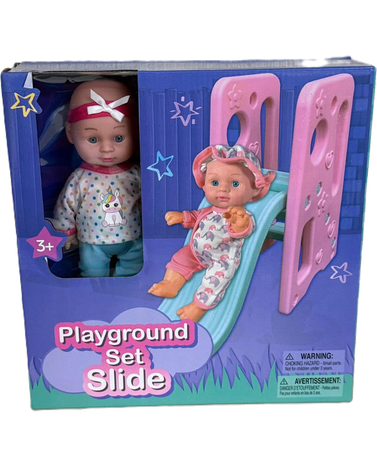 Baby Doll Playground Set with Slide