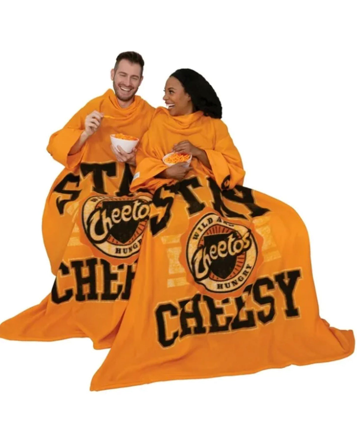 Snuggie Cheetos Stay Cheesy