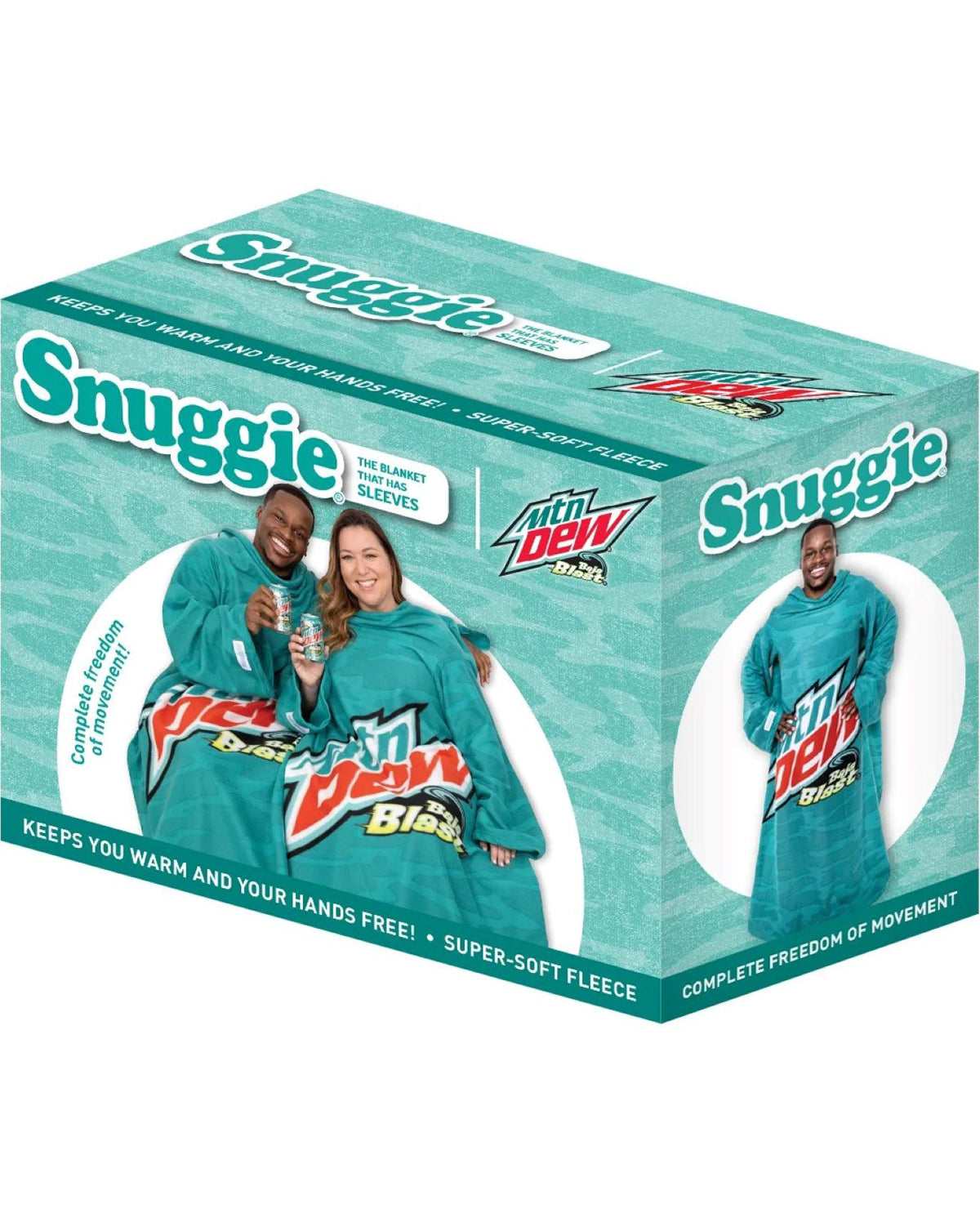 Mountain Dew Baja Blast Snuggie