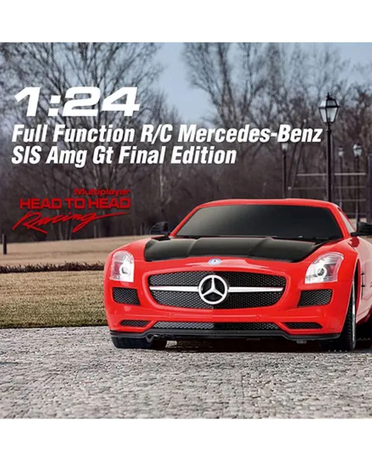 Red Mercedes Benz SLS AMG GT Final Edition Remote Control Car