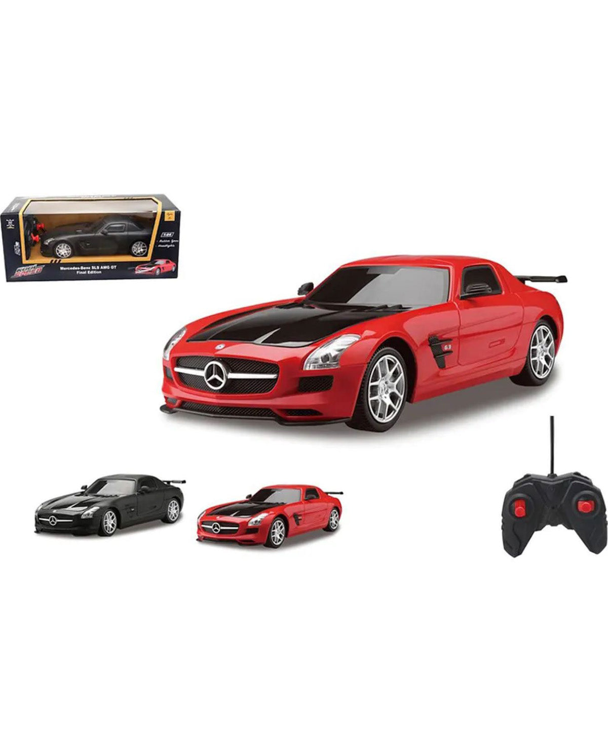 Red Mercedes Benz SLS AMG GT Final Edition Remote Control Car