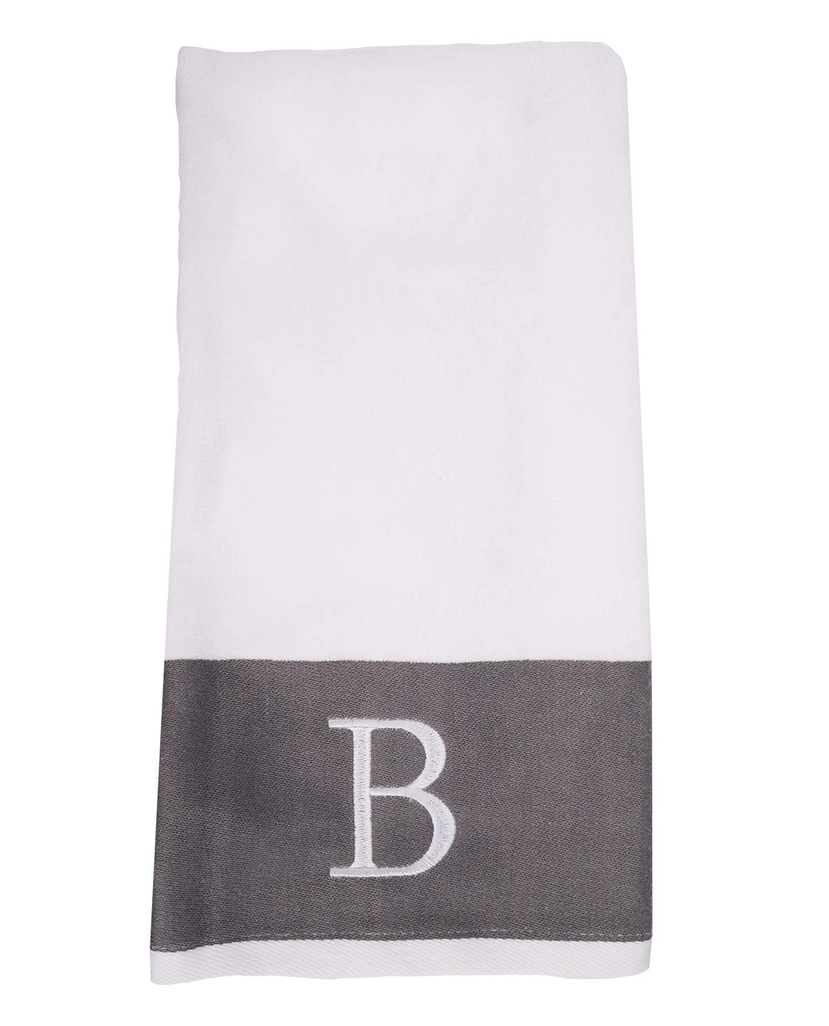 B Monogram Hand Towel