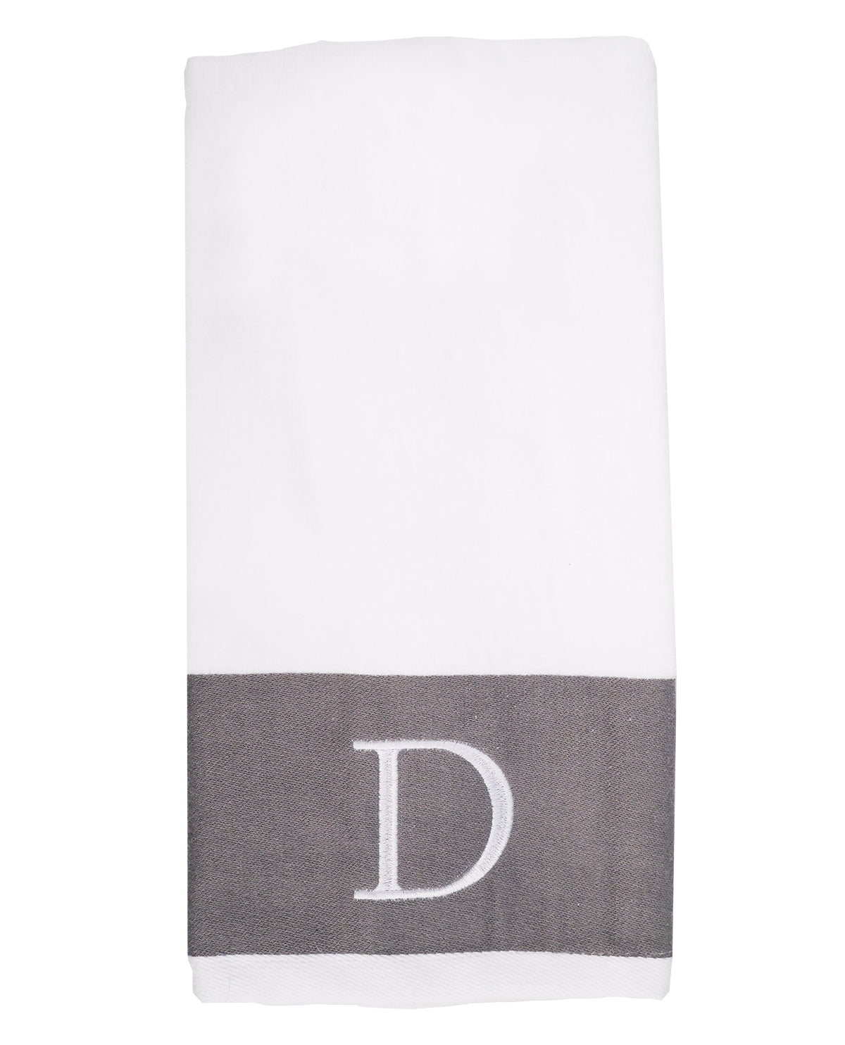 D Monogram Hand Towel