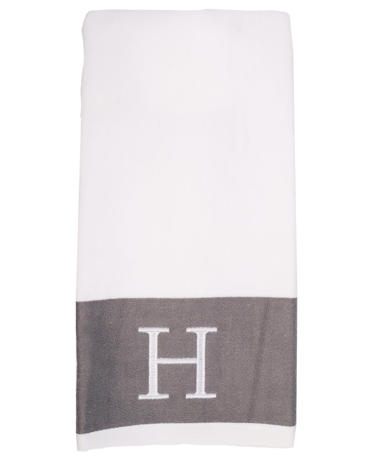 H Monogram Hand Towel