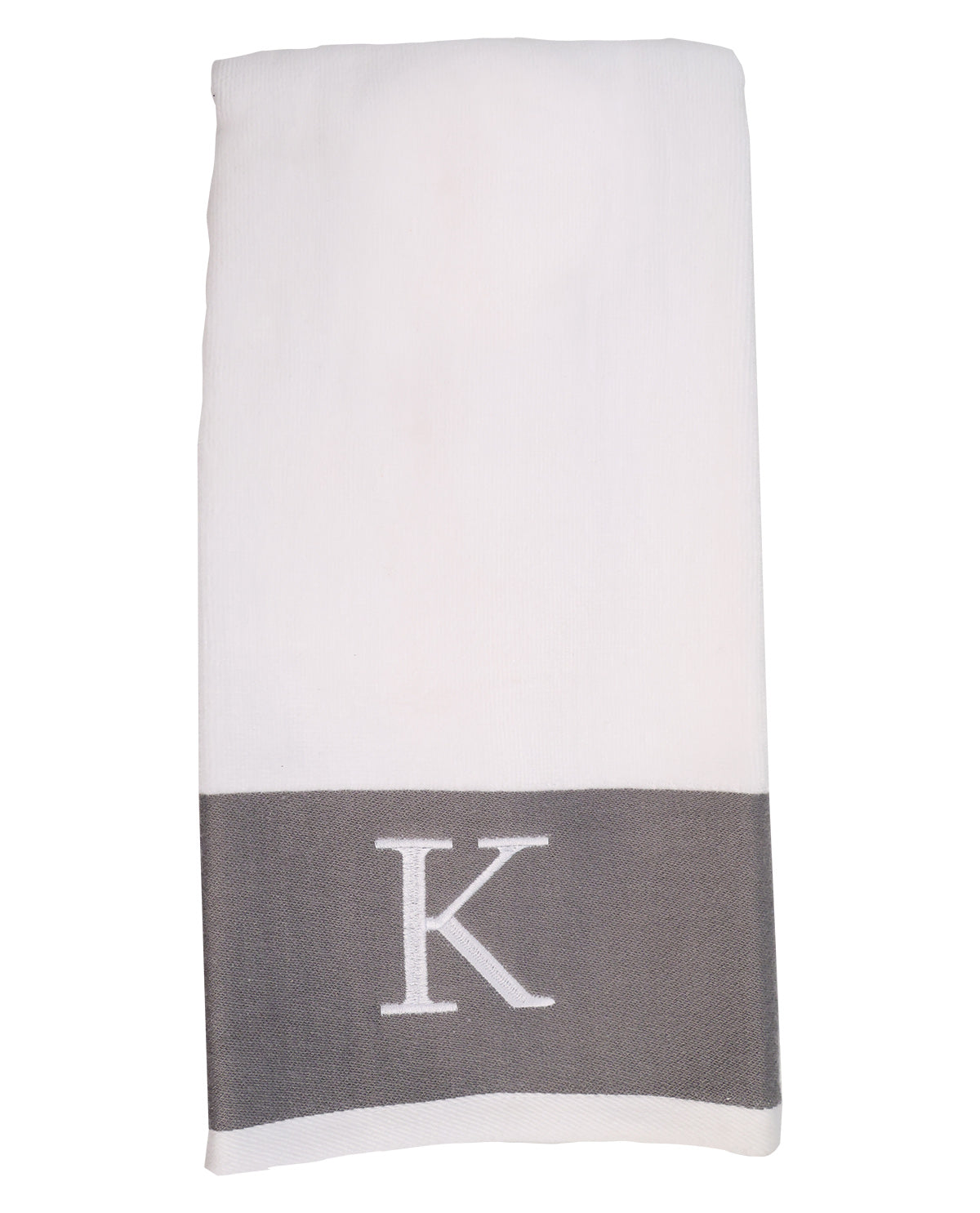 K Monogram Hand Towel