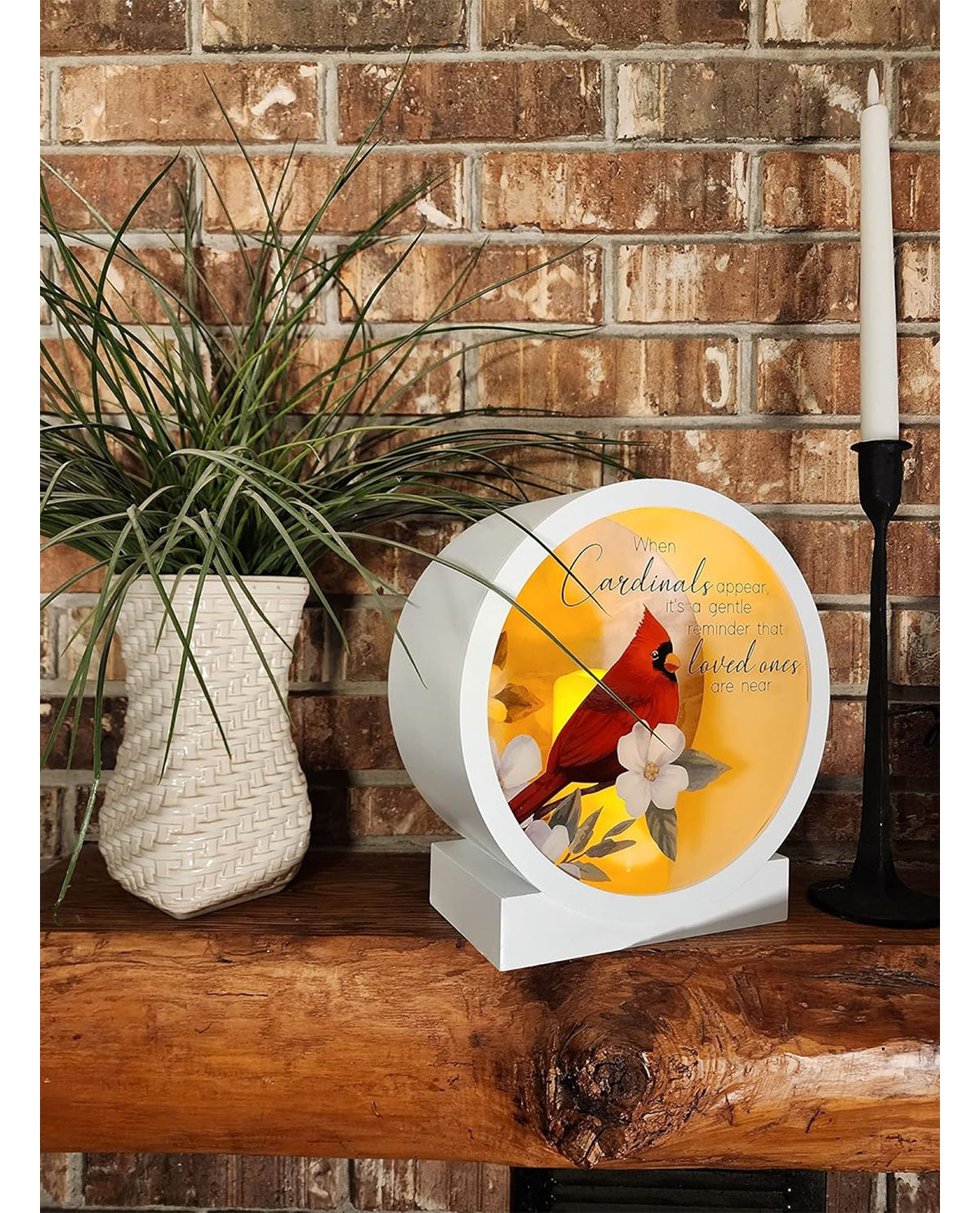 Cardinal Memorial Flameless LED Candle Sympathy Gift – Hamrick's Shop