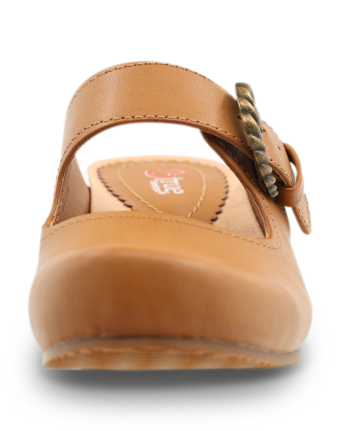 Baretraps Betty Mule Caramel Wedge