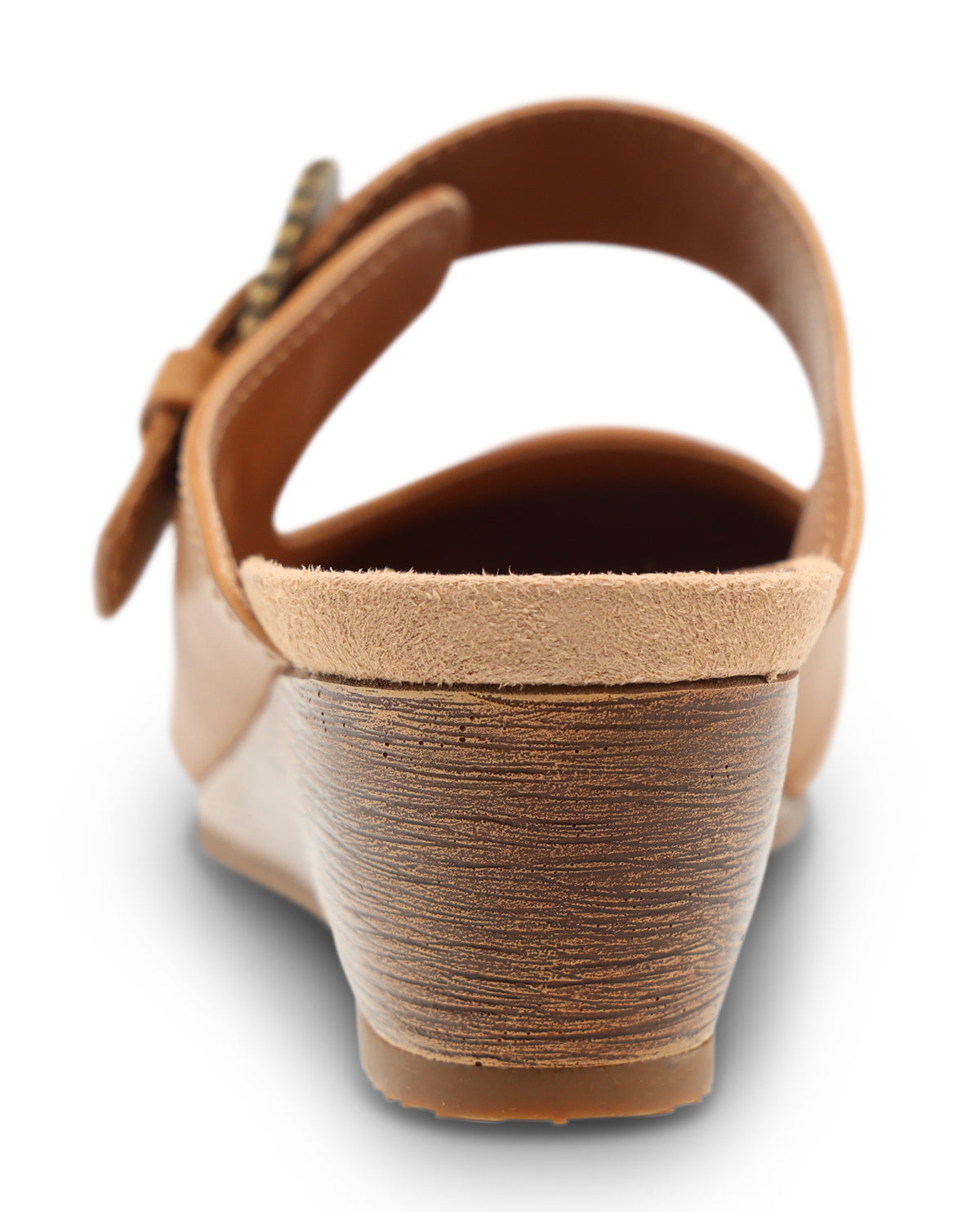 Baretraps Betty Mule Caramel Wedge