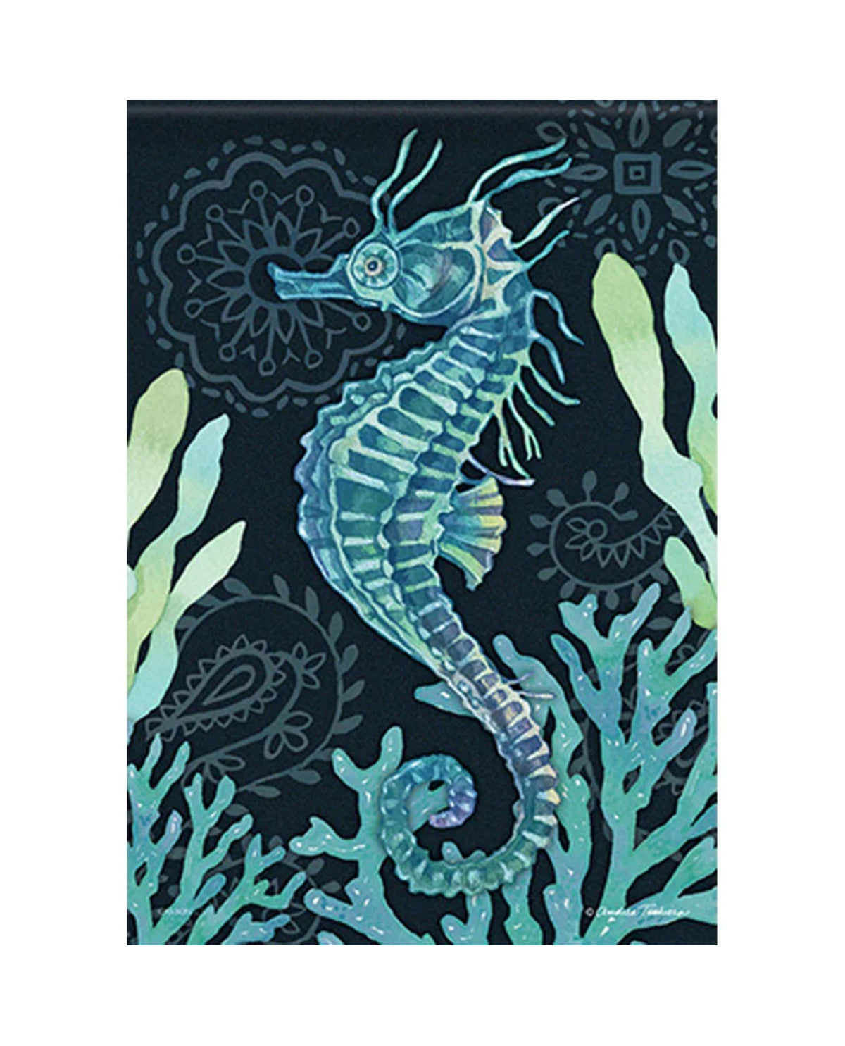 Under the Waves Garden Flag