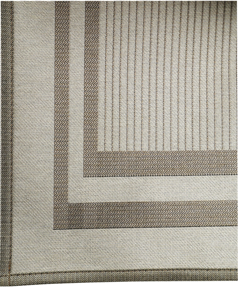 Vivaldi Set of Two Decorative Area Rugs - Taupe & Beige