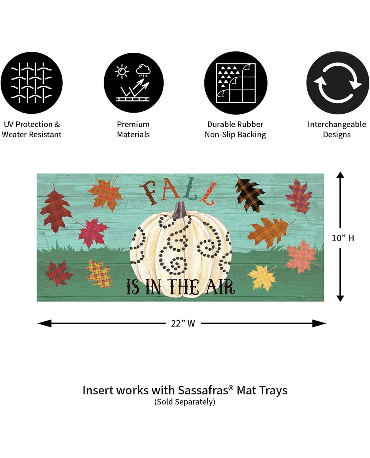 We Love Fall Sassafras Switch Doormat