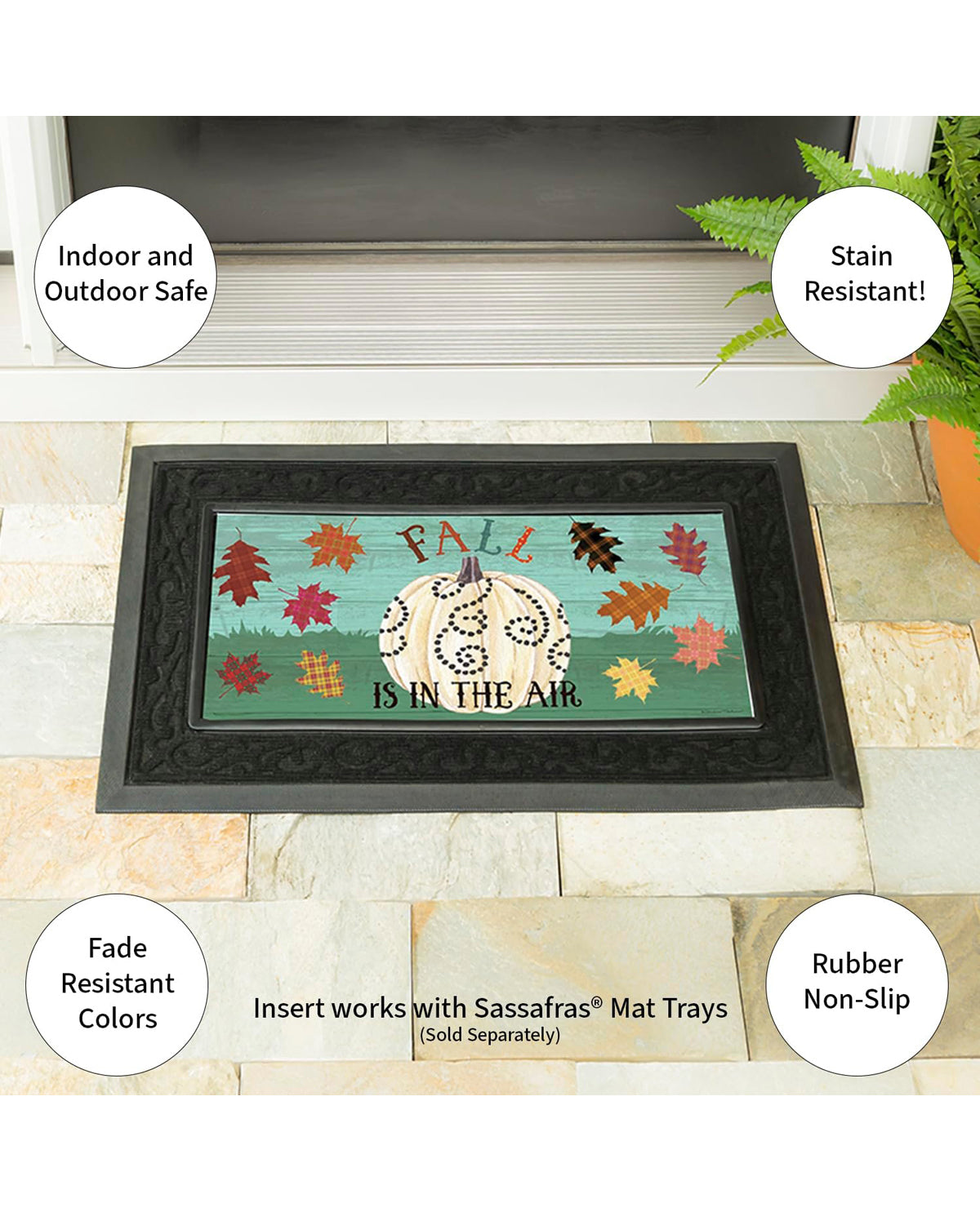 We Love Fall Sassafras Switch Doormat