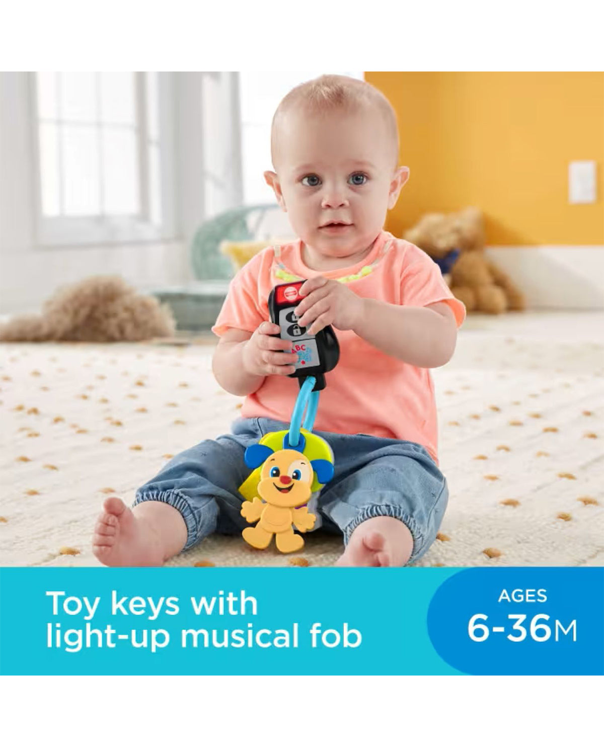 Fisher Price Baby & Toddler Key Set