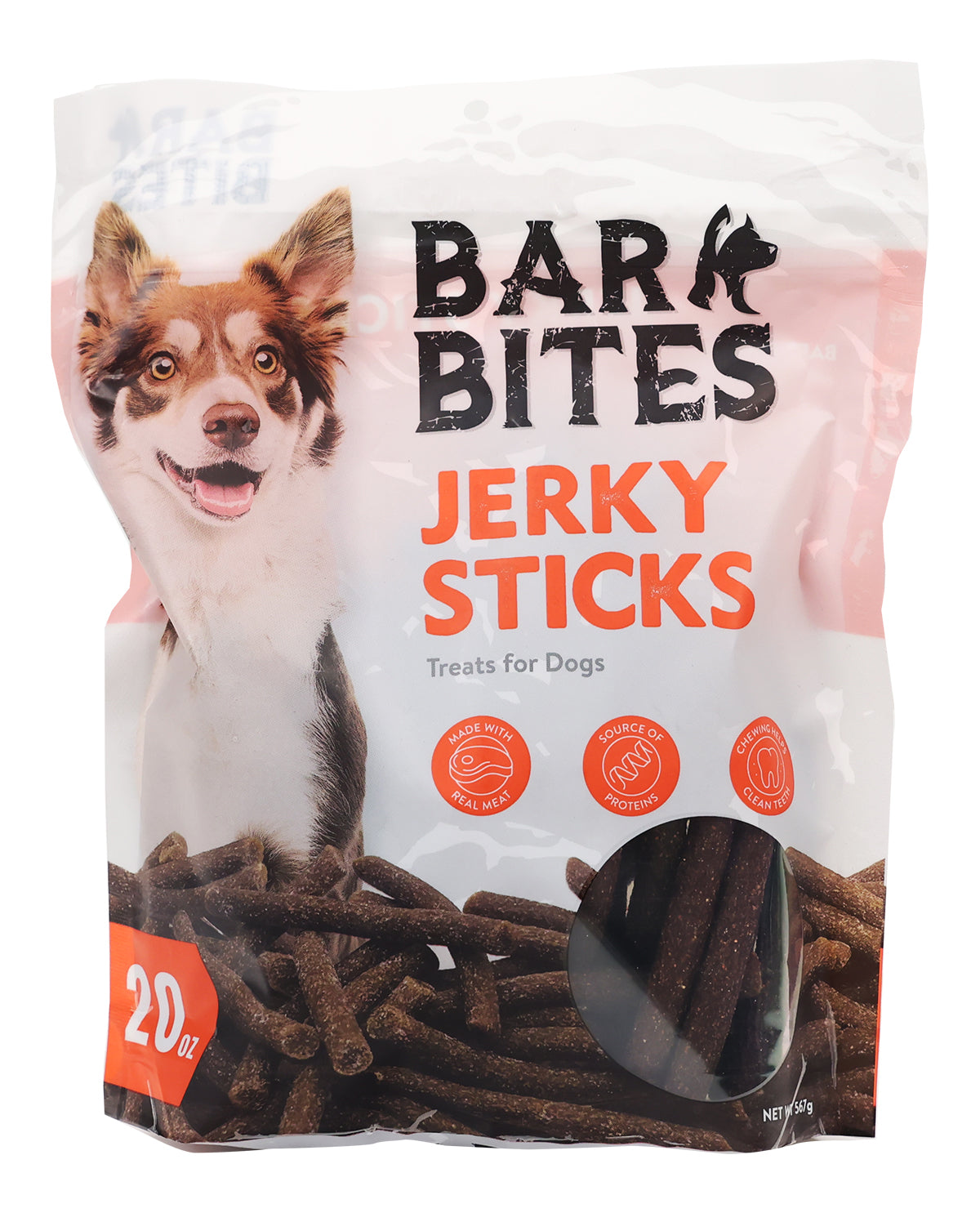 20oz Bark Bites Jerky Stick Dog Sticks