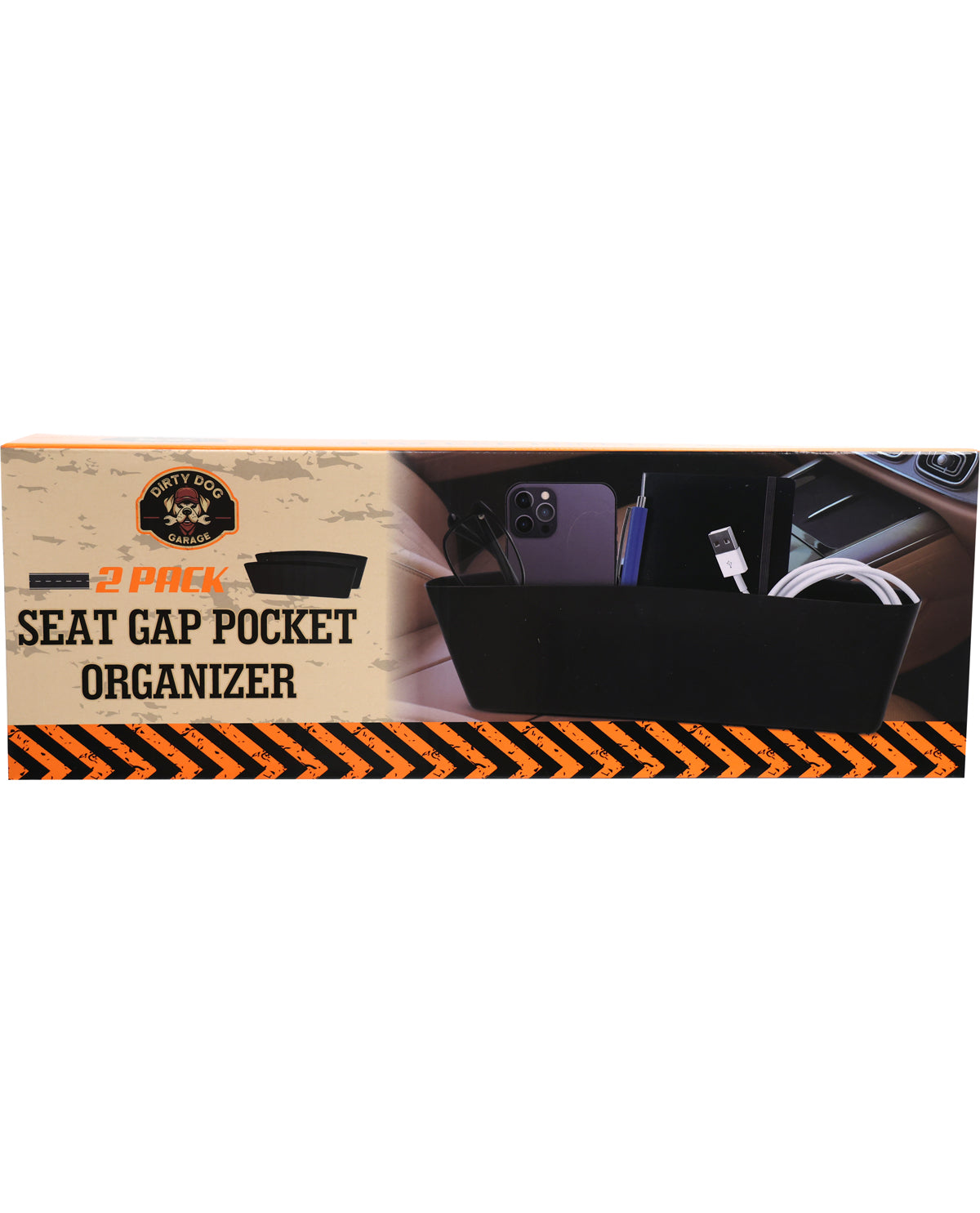 2pc Seat Gap Saver Storage
