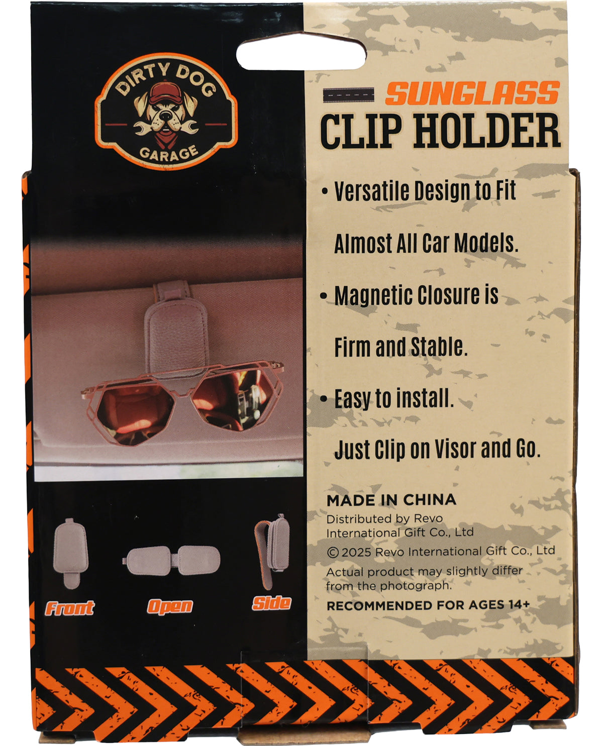 Single Clip Sunglass Holder